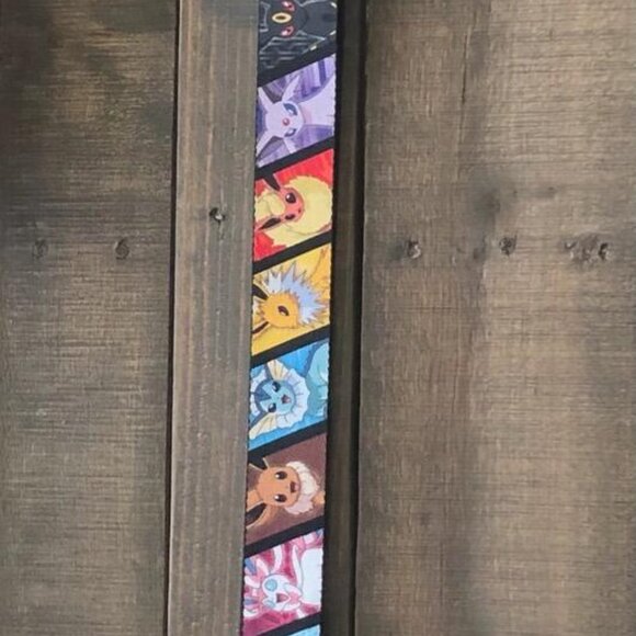 Pokémon Eevee Evolution Blocks Seatbelt Belt - Picture 2 of 3